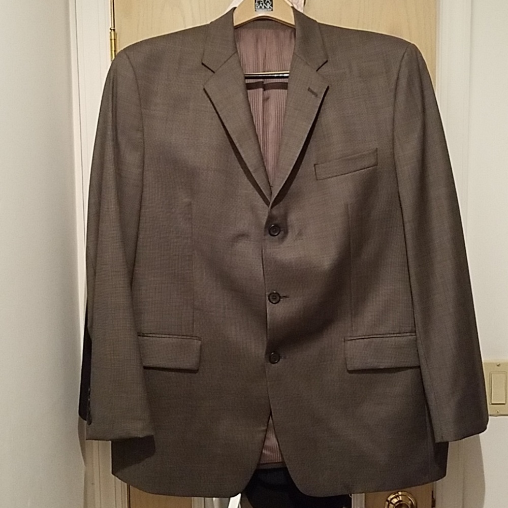 Mens Calvin Klein Suit Jacket Sport Coat Sz 44R